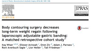 ניתוחים לעיצוב הגוף מפחיתים את ההשמנה החוזרת לאחר ניתוח בריאטרי