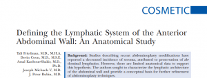 Defining the Lymphatic System of the Anterior