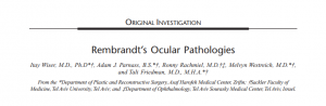 Rembrandt’s Ocular Pathologies